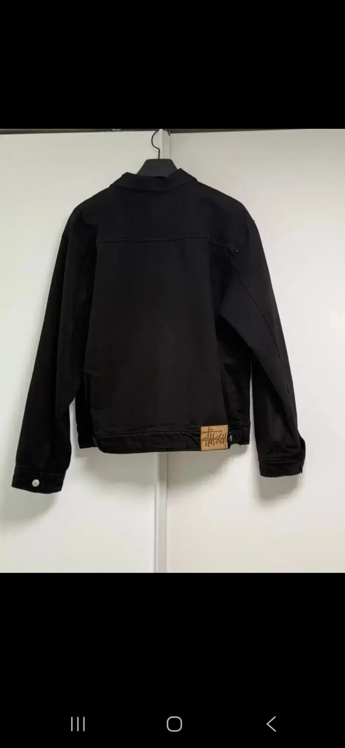 스투시 오버다이드 집 워크자켓 블랙 상품이미지4