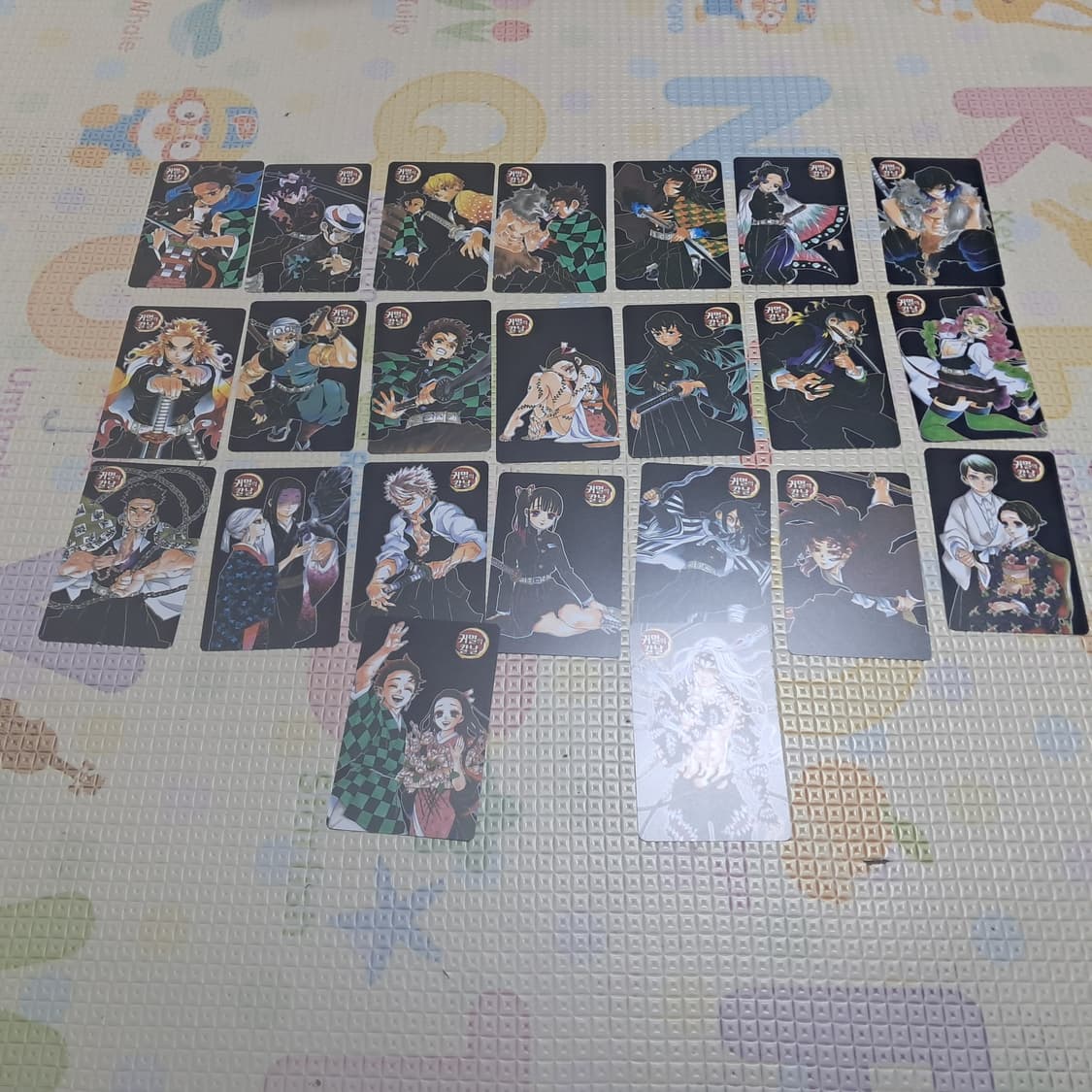 귀멸의 칼날 전권 박스세트+PVC카드23장+카드박스+렌고쿠키링(거의새제품 상품이미지4