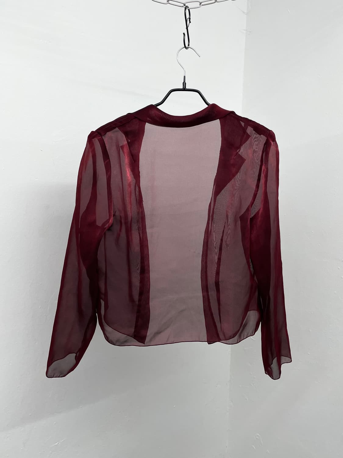 고딕 가넷 오간자 셔츠 상품이미지6