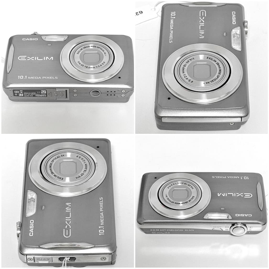 카시오 엑슬림 Z270 실버 빈티지디카 상품이미지4