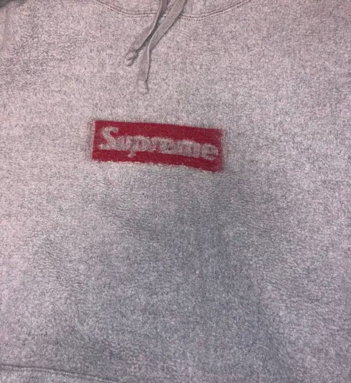 슈프림 인사이드아웃 박스로고 후드티 상품이미지5