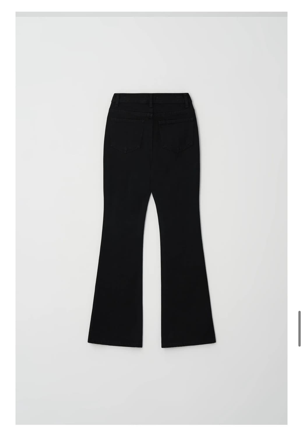 윤슬샵 flare black jean 1사이즈 상품이미지1