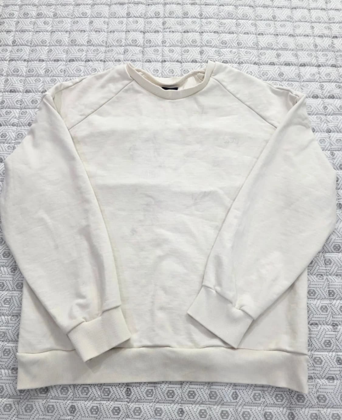 준지 오버핏 맨투맨 100 상품이미지4