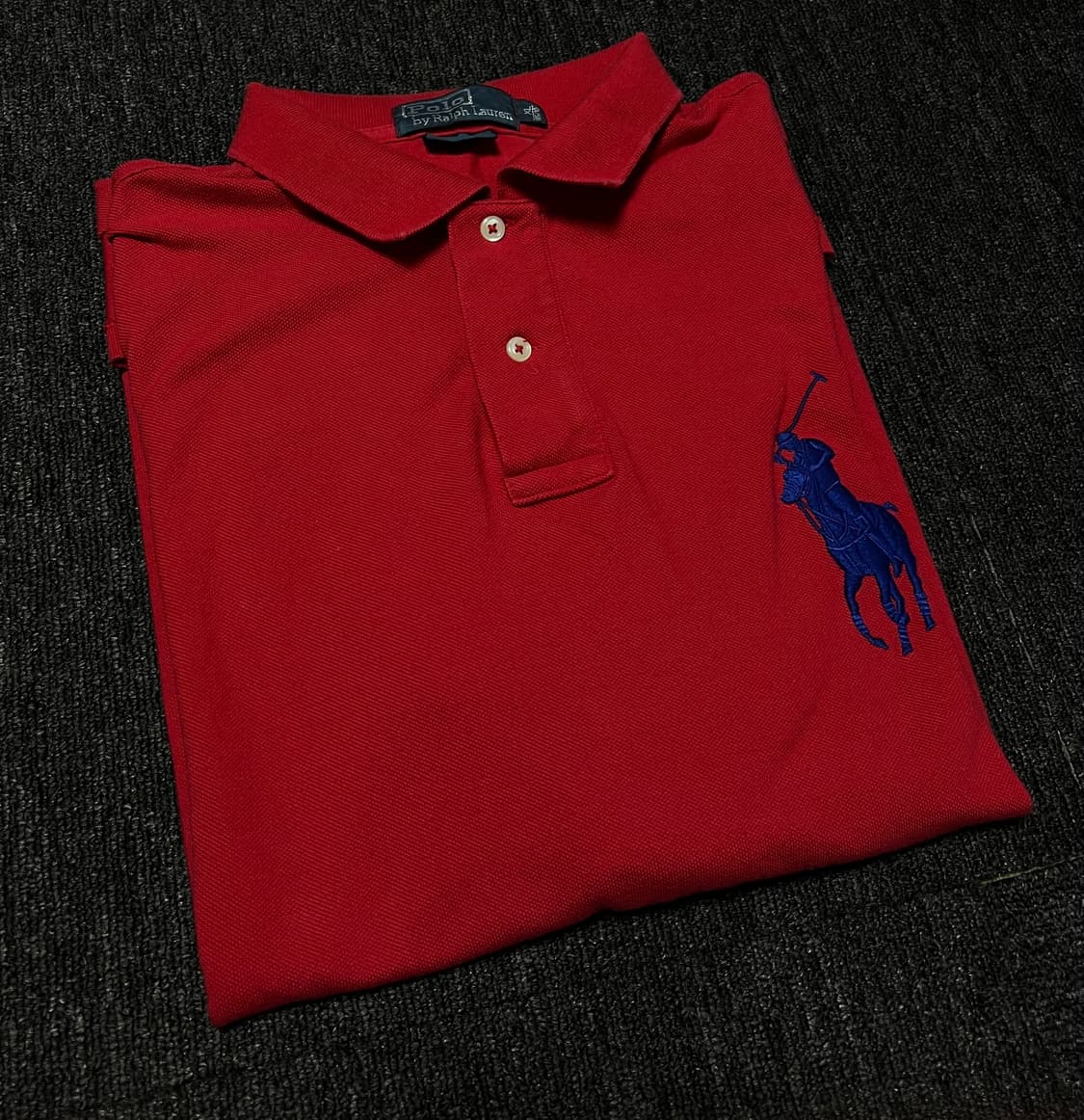 Polo Ralph Lauren 빅포니 넘버링 폴로셔츠 (레드) 상품이미지3