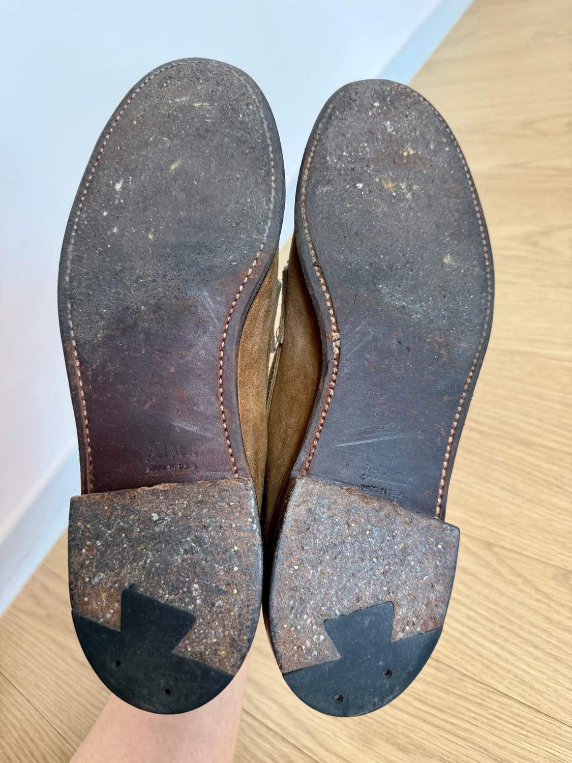 알든 스웨이드 로퍼 Alden 6243F 8.5 상품이미지5