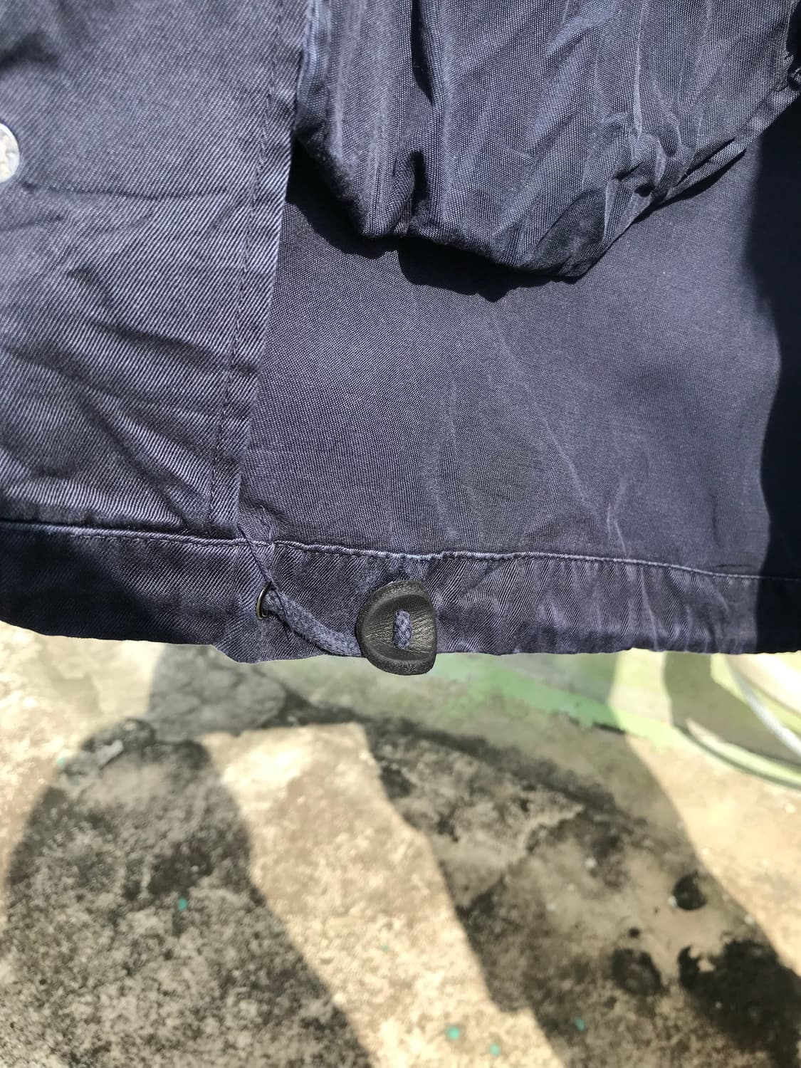 Cabane de Zucca 네이비 후드 집업 자켓 상품이미지10