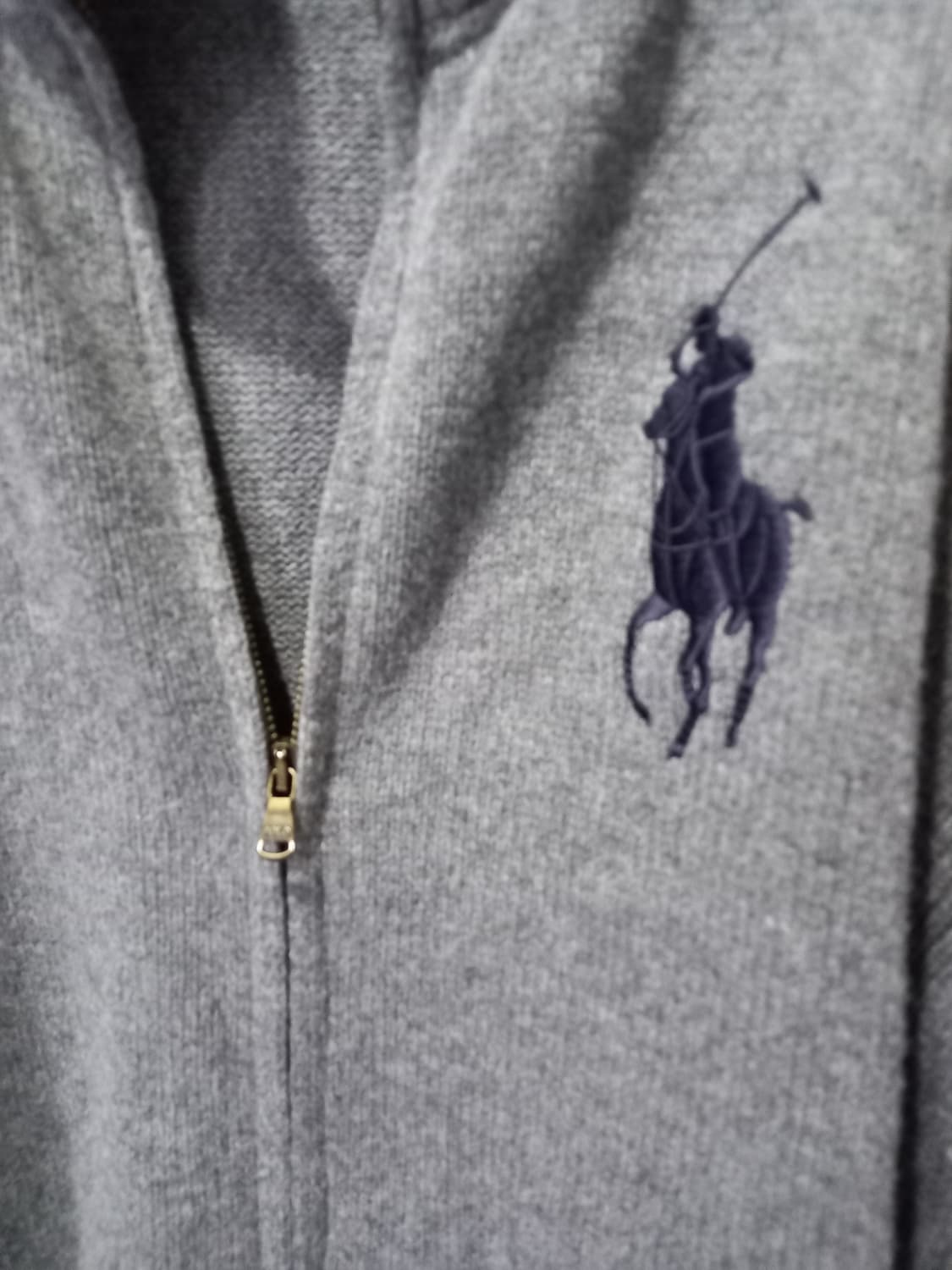 폴로 POLO 빅포니 니트집업 105/XL 상품이미지4