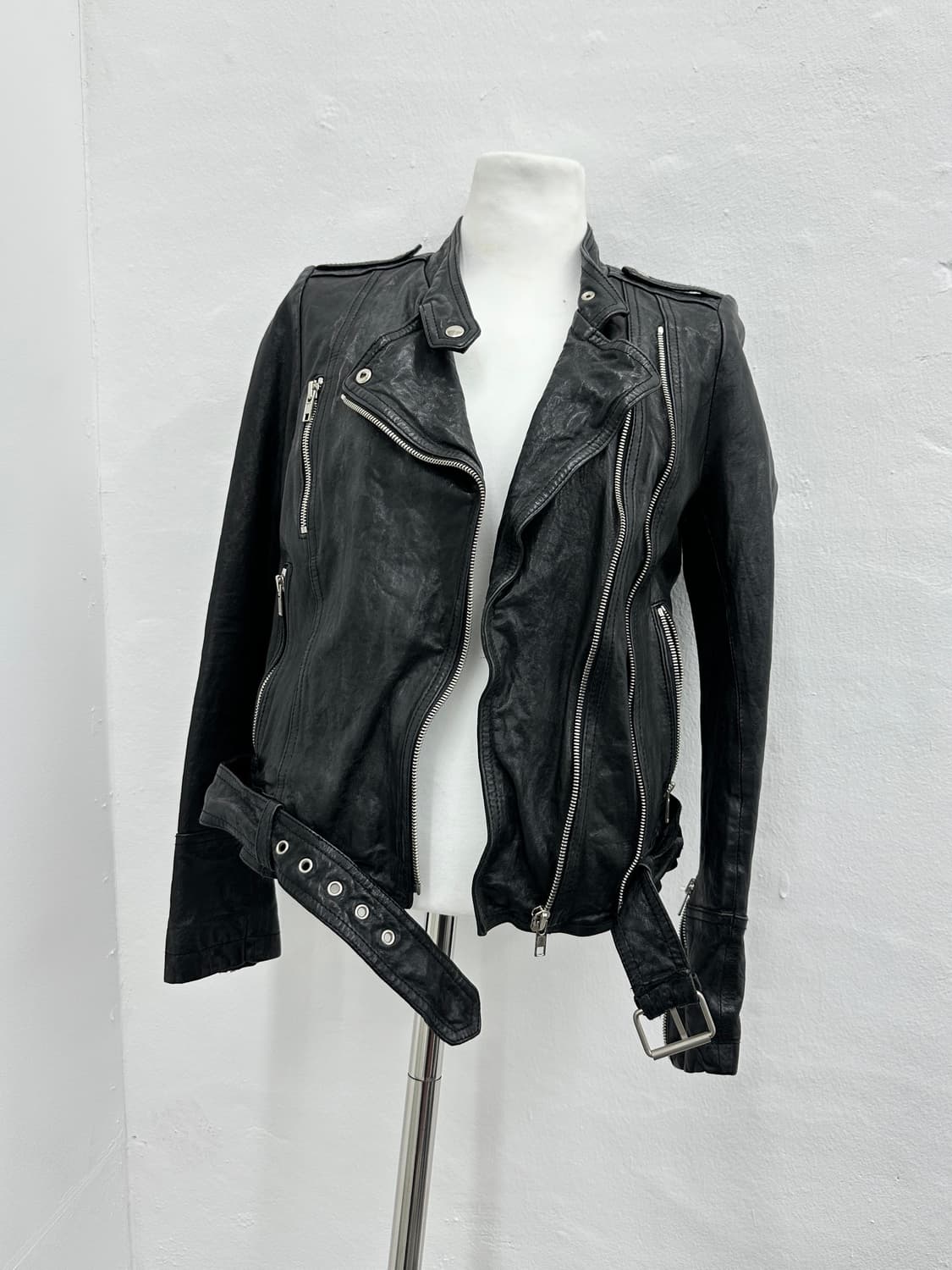 ITALY coating sheepskin leather double z 상품이미지1