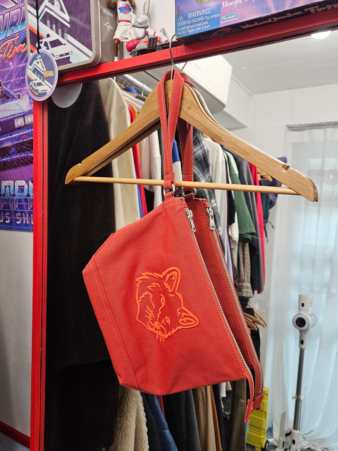 메종키츠네 폭스헤드파우치백 상품이미지1