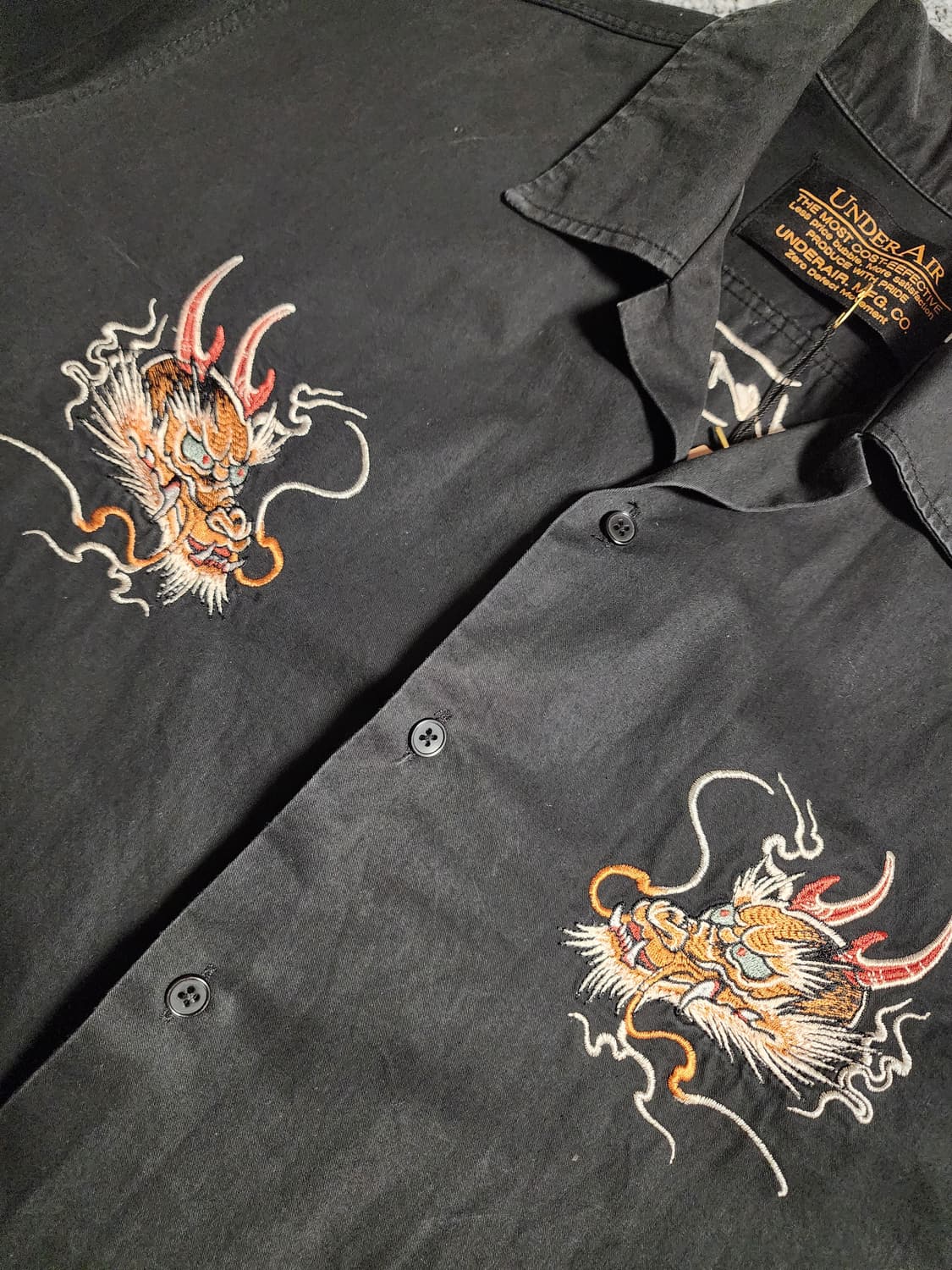 언더에어 용자수 면셔츠 상품이미지4