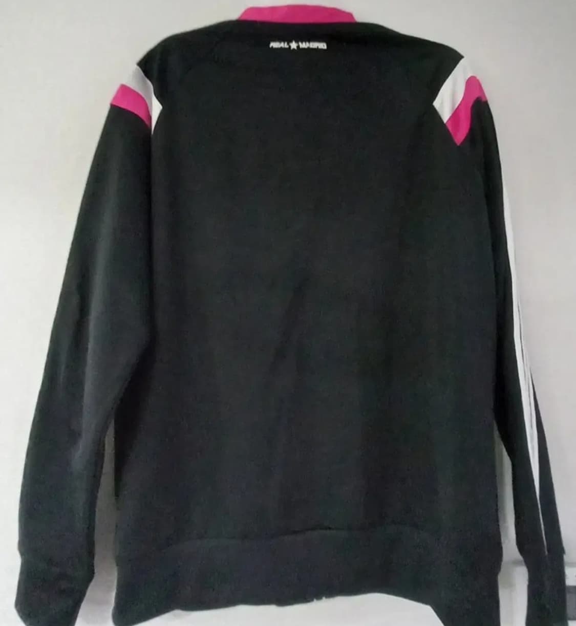 아디다스 희귀 레알마드리드 블랙핑크 검흰 트랙탑 저지 져지집업 85~90 상품이미지4