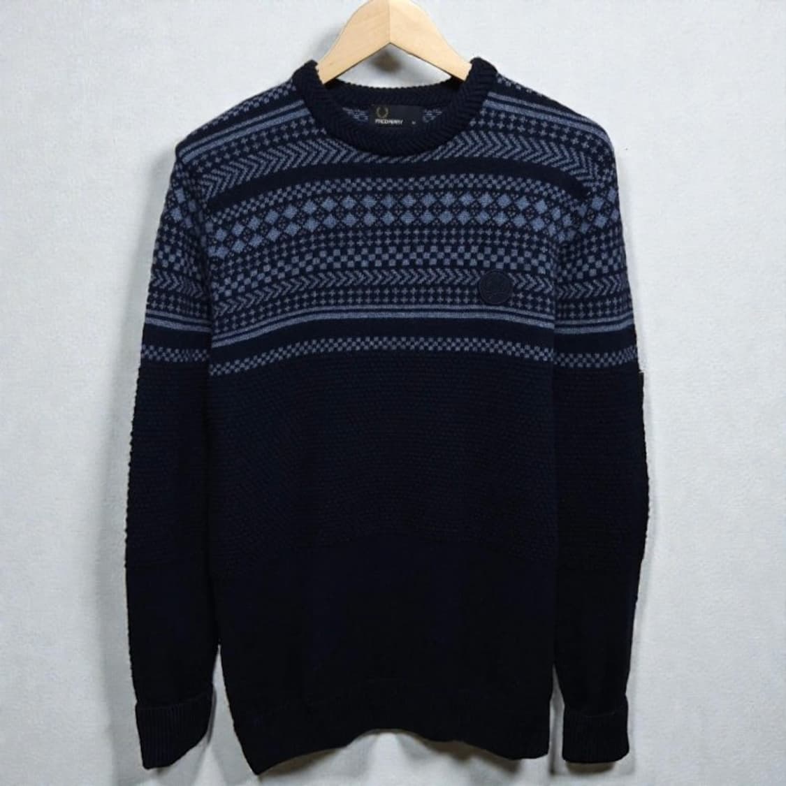 100)FREDPERRY 프레드페리 램스울 니트 상품이미지2