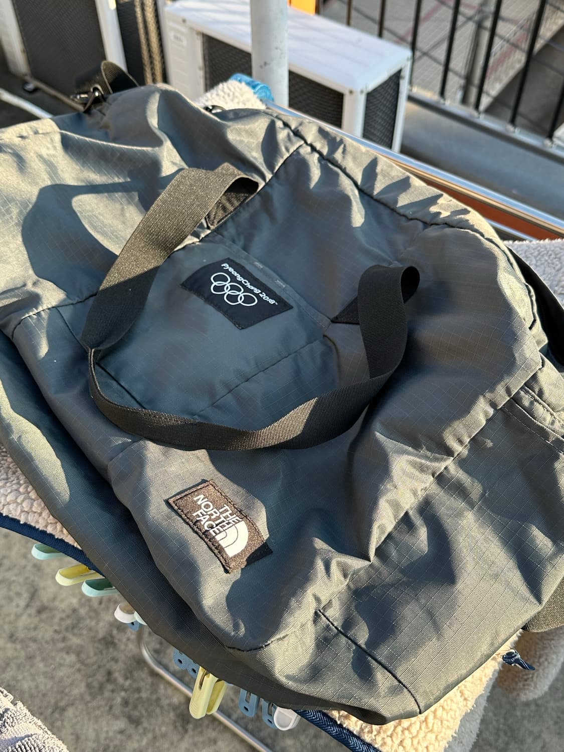 노스페이스 평창 동계올림픽 2018 기념 더플백 상품이미지1