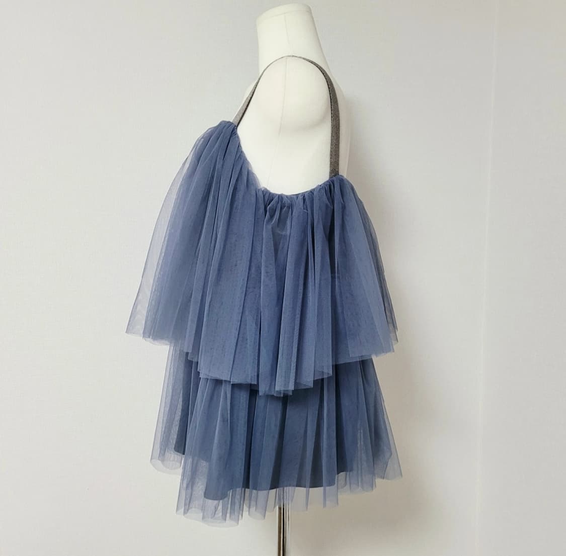 브루넬로 쿠치넬리 모닐리스트랩 샤 탑 레이어드 블라우스 (55/표기M) 상품이미지2