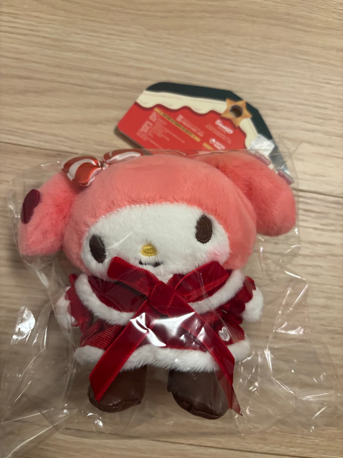 (새상품) 산리오 홀리데이 팝업 크리스마스 가방걸이 키링 마이멜로디 상품이미지1