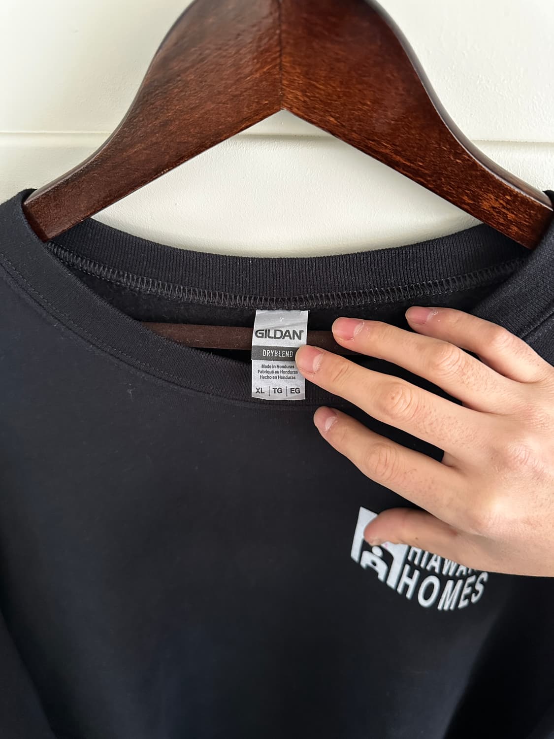 길단 텍스트 로고 스웻셔츠 맨투맨  상품이미지3