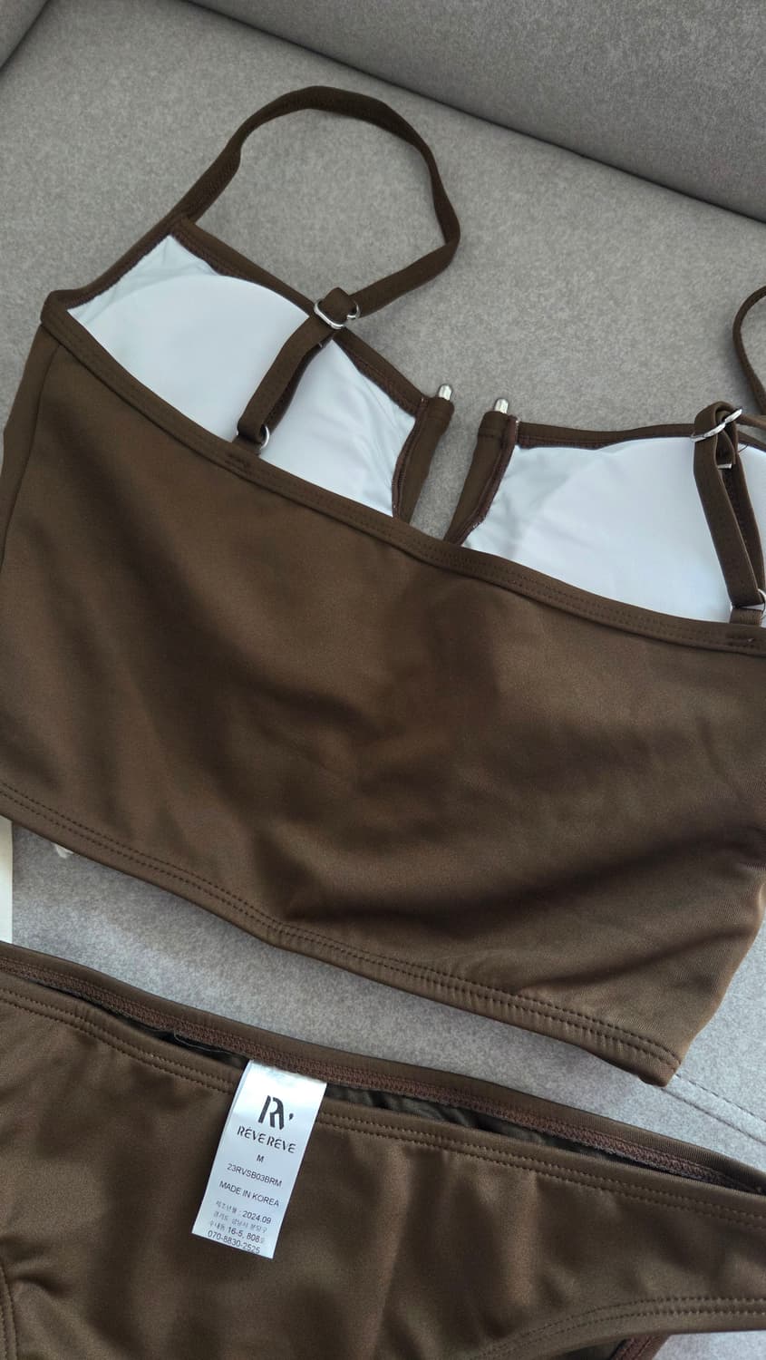 레브레브 U-RING 비키니 세트_브라운 M 상품이미지5