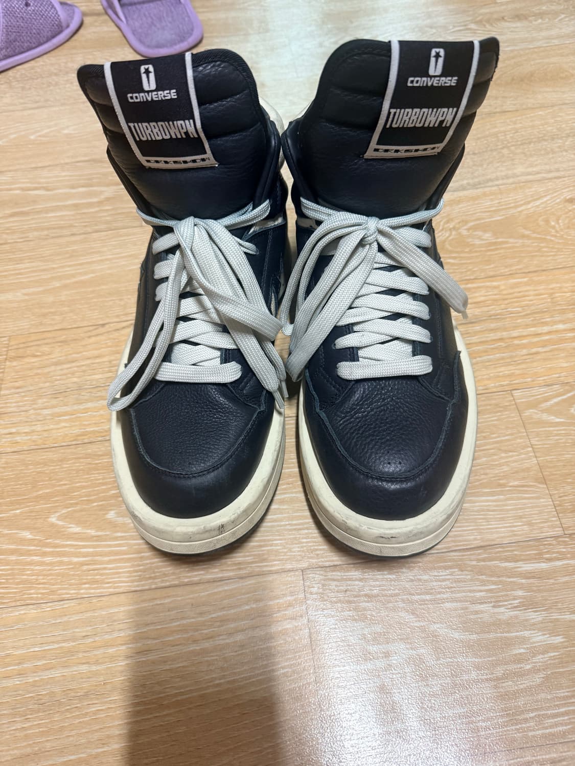 컨버스 다크쉐도우 터보웨폰 블랙크림 280 상품이미지4