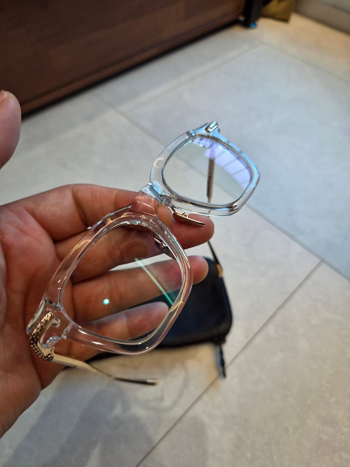 크롬하츠 컴프션A 클리어 골드 상품이미지3