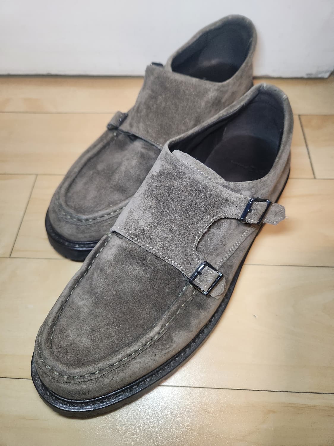 (270)마시모두띠 스웨이드 몽크 슈즈 상품이미지1