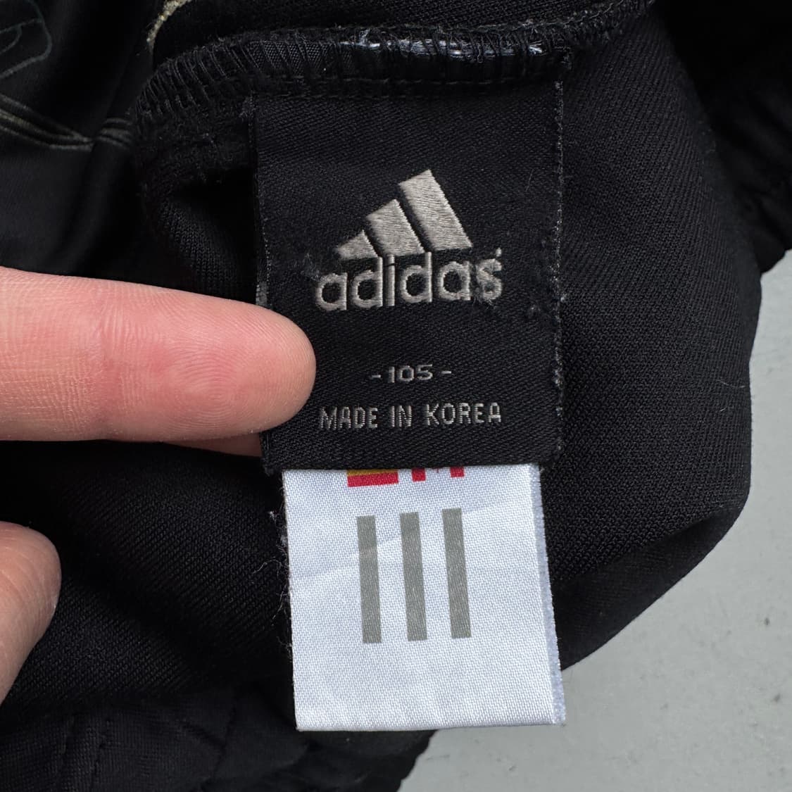 아디다스 00s 삼선 검금 올드스쿨 와이드 트랙팬츠 상품이미지7