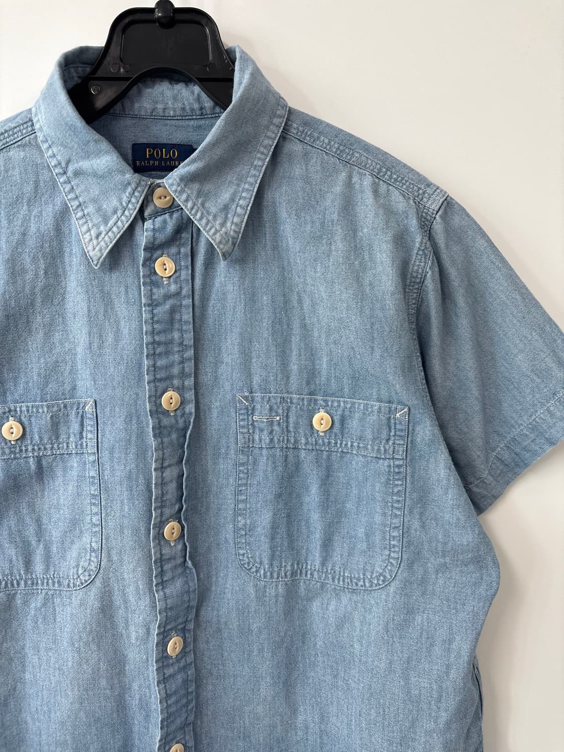 폴로 랄프로렌 데님 반팔 셔츠 상품이미지4