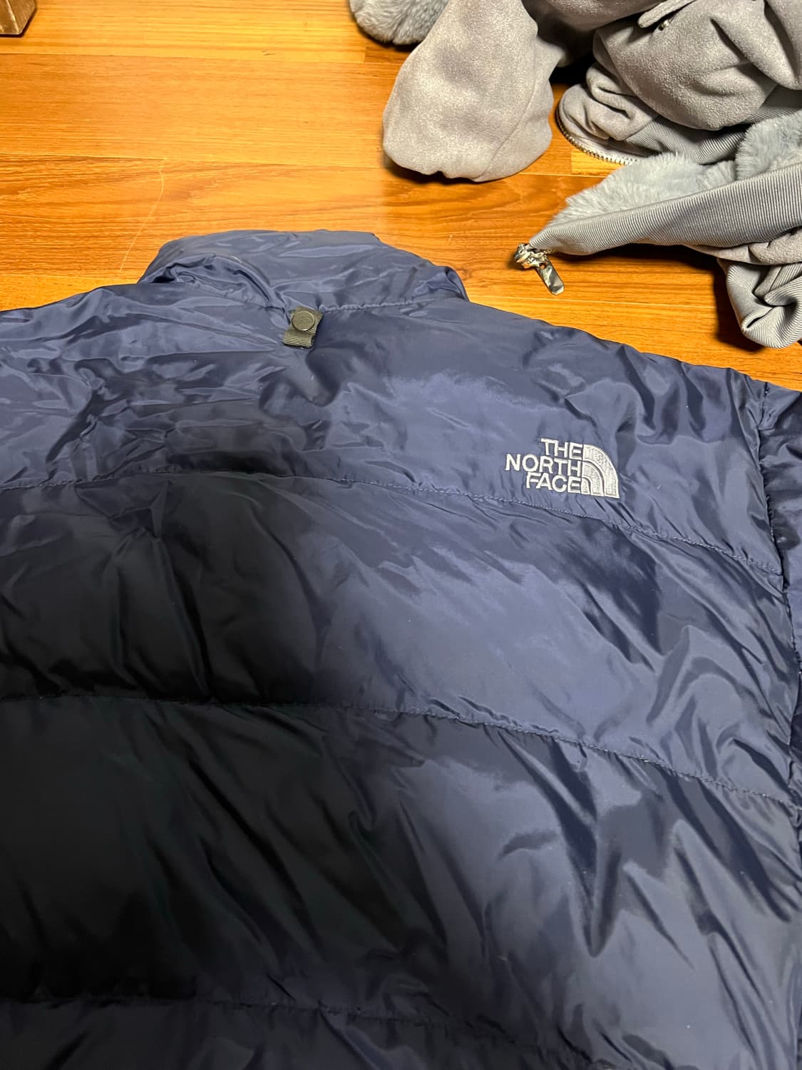노스페이스 600 네이비 패딩 100 상품이미지4