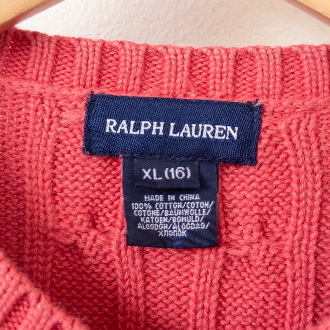 폴로랄프로렌 케이블 가디건 상품이미지6