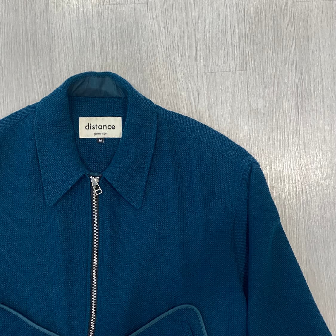 이얼즈어고 디스탕스 트위드 블루종 M 상품이미지6