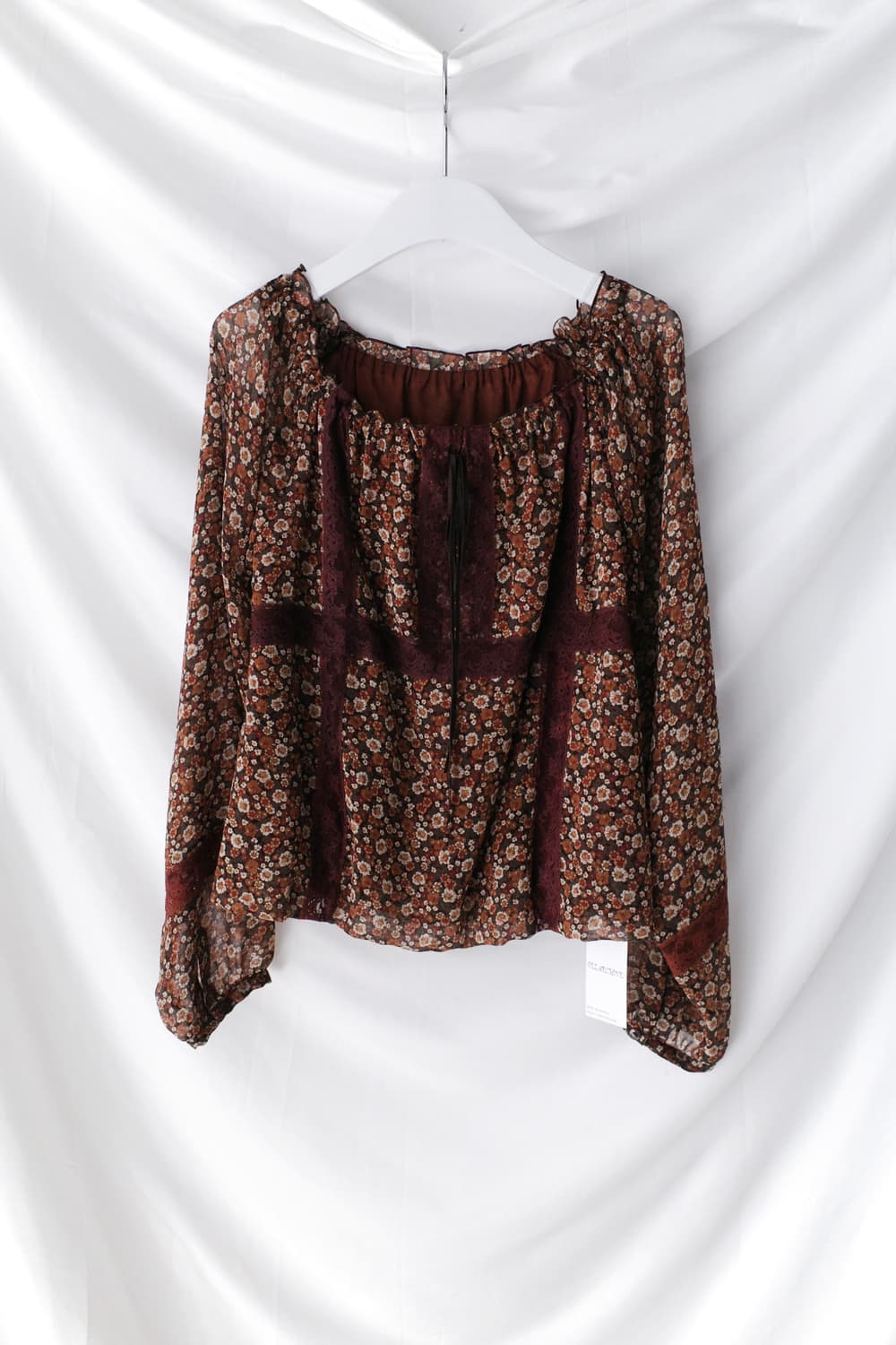 lace flower blouse 상품이미지1