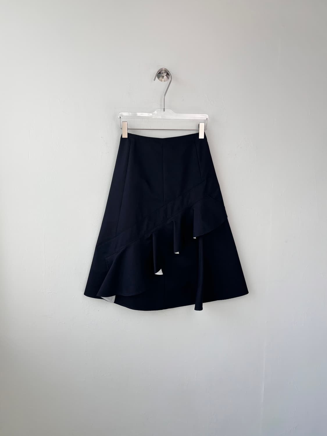 비대칭 드레이프 스커트 상품이미지5