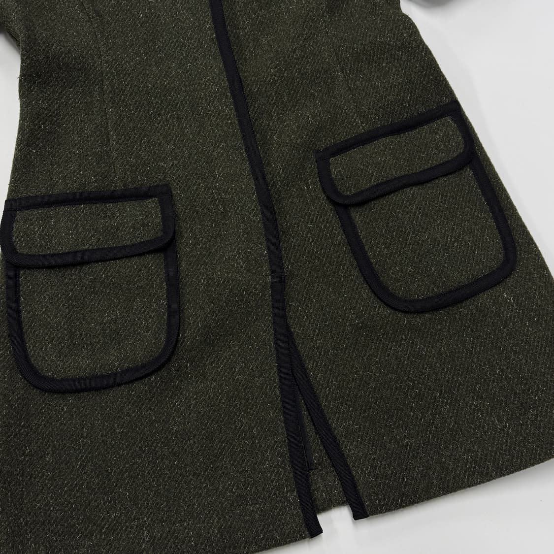 Macphee piping wool coat 상품이미지4