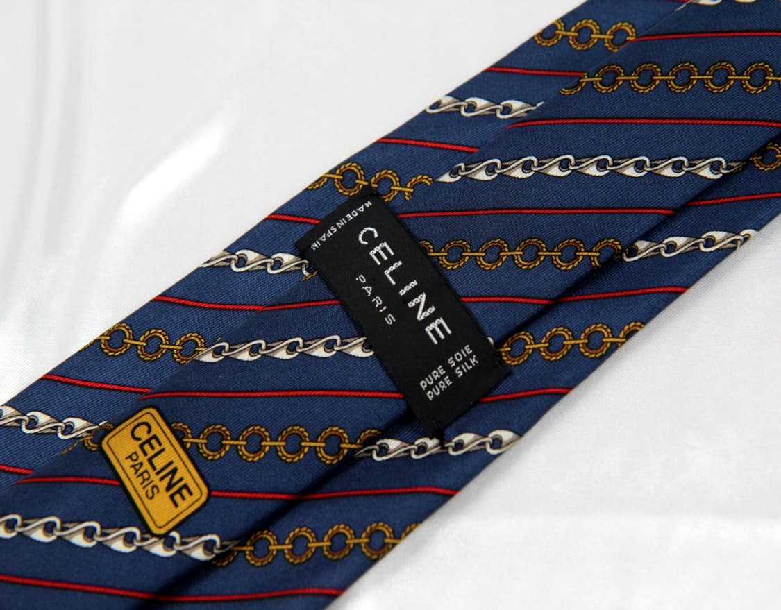 셀린느 8.5m A등급 남자 명품 넥타이 CELINE 2% 할인 상품이미지3