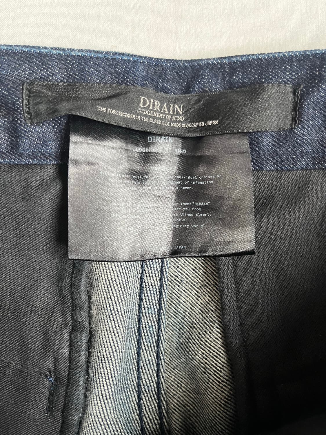 DIRAIN 3D Curved Denim Pants 상품이미지8