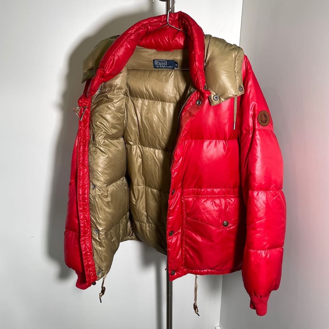 폴로 사이드 로고 패치 푸퍼 다운 패딩 상품이미지8