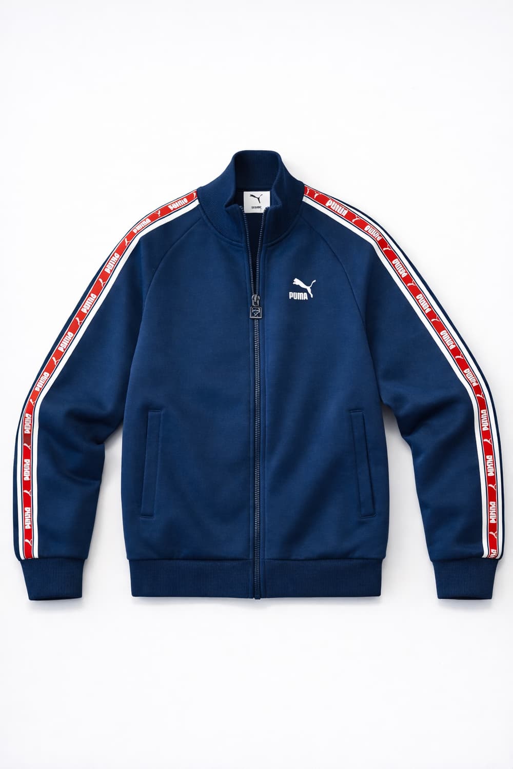 PUMA T7 트랙 자켓 네이비 레드 (ASIA M) 상품이미지1