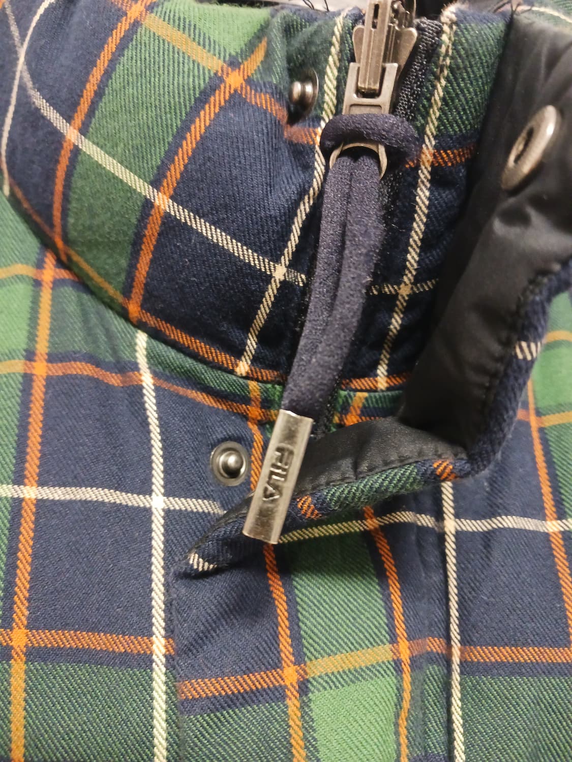 FILA 리버시블 체크. 다운자켓 상품이미지6