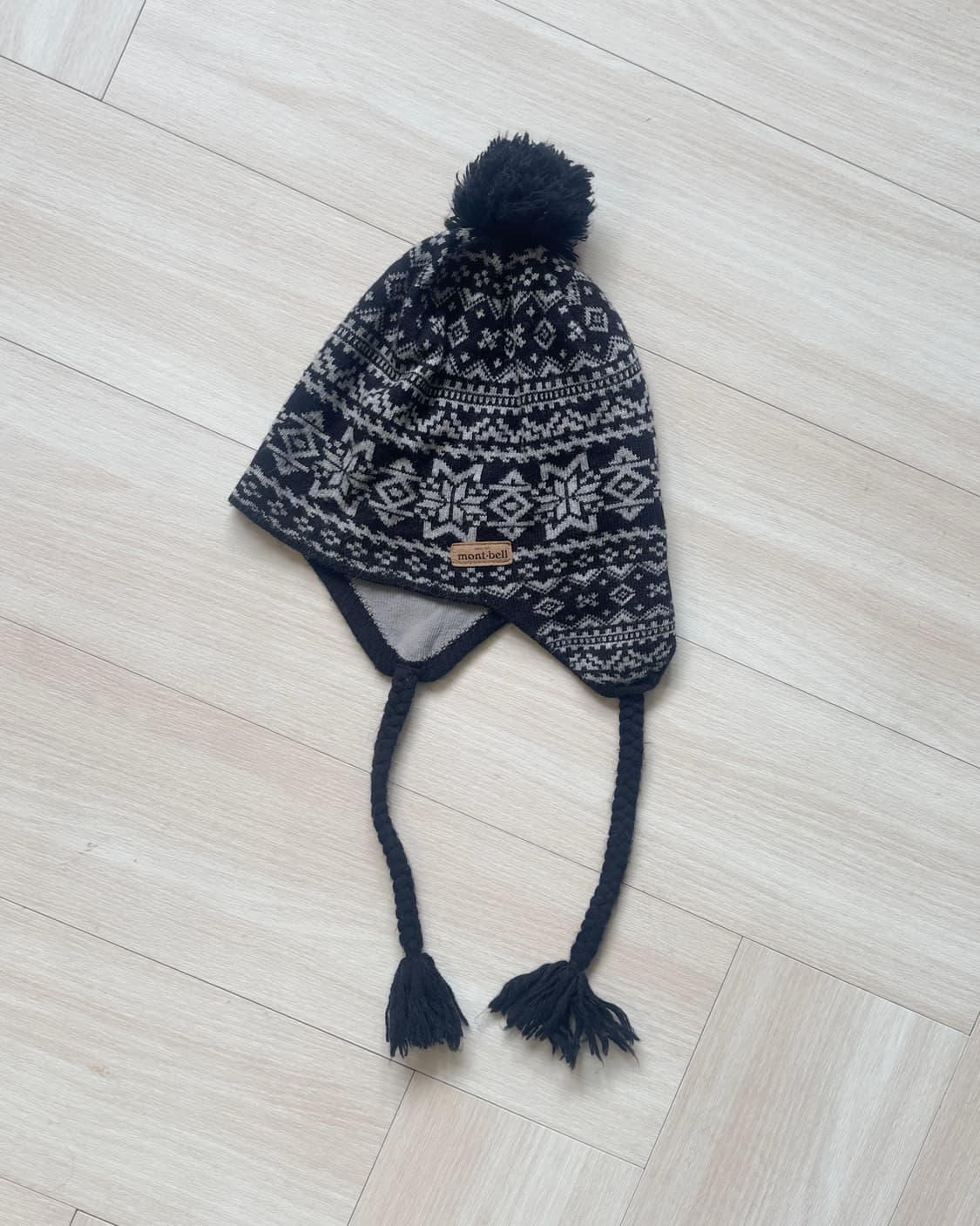 [MONTBELL] nordic knit pattern beanie 상품이미지2