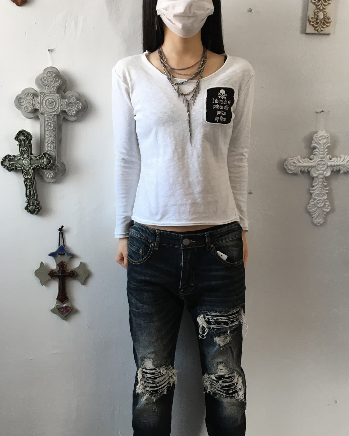 Back patch point sleeve 상품이미지6