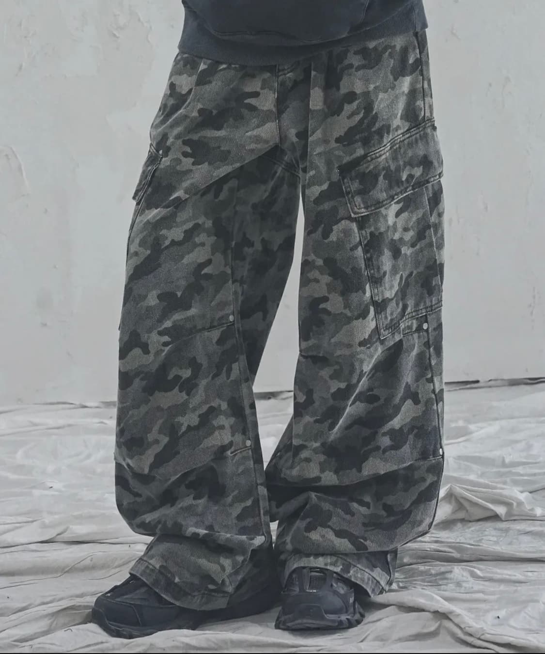 어반드레스 사이드빅 카고팬츠 라이트 카모 xs 상품이미지1