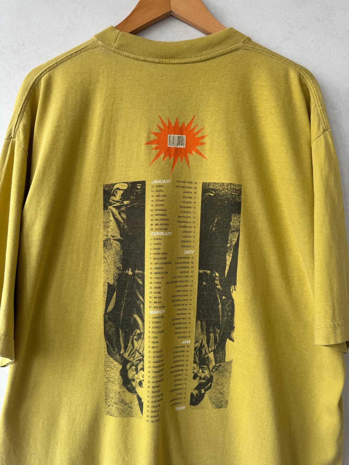 1995 Rem Euro Tour 티셔츠 상품이미지7