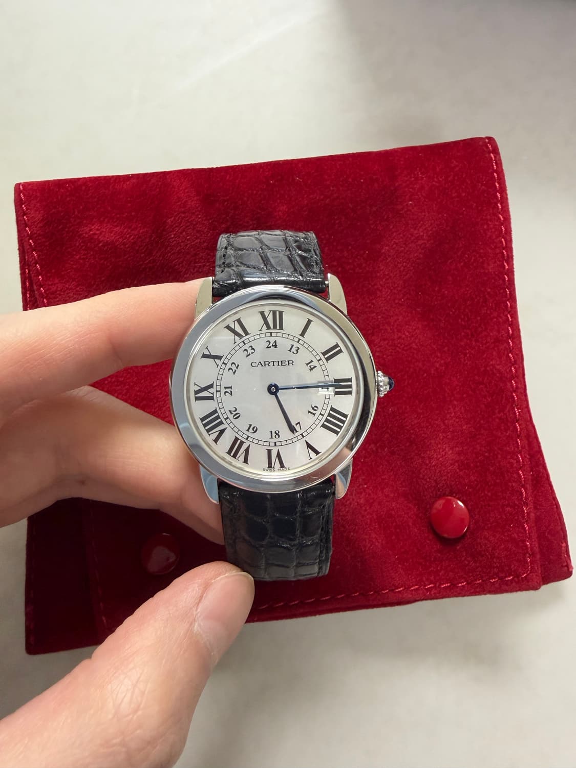 까르띠에 롱드솔로 36mm 상품이미지1