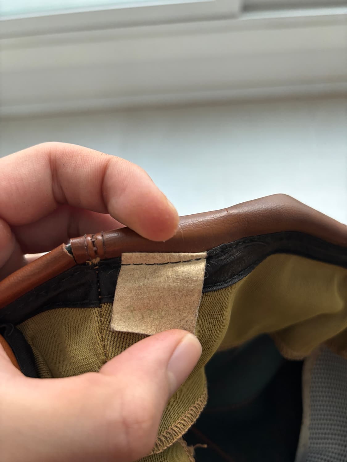 70–80s Vintage Grain Leather Rodeo Cap 상품이미지7