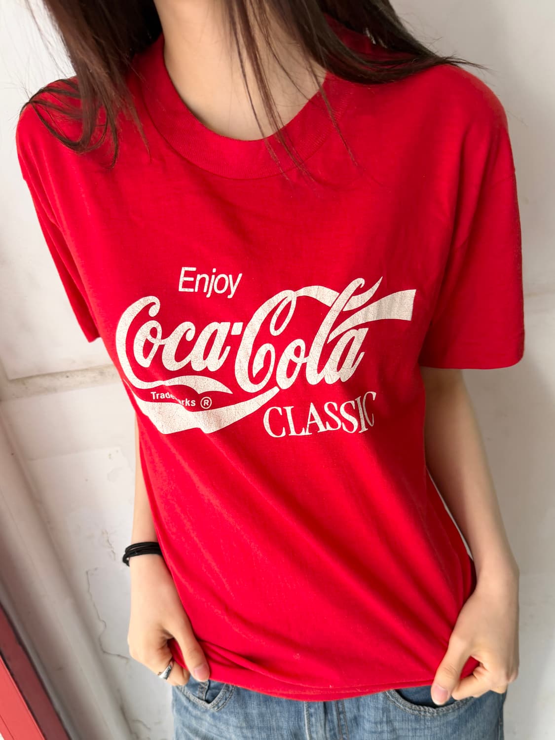 80‘s MADE IN USA 🇺🇸 코카콜라 반팔 상품이미지2
