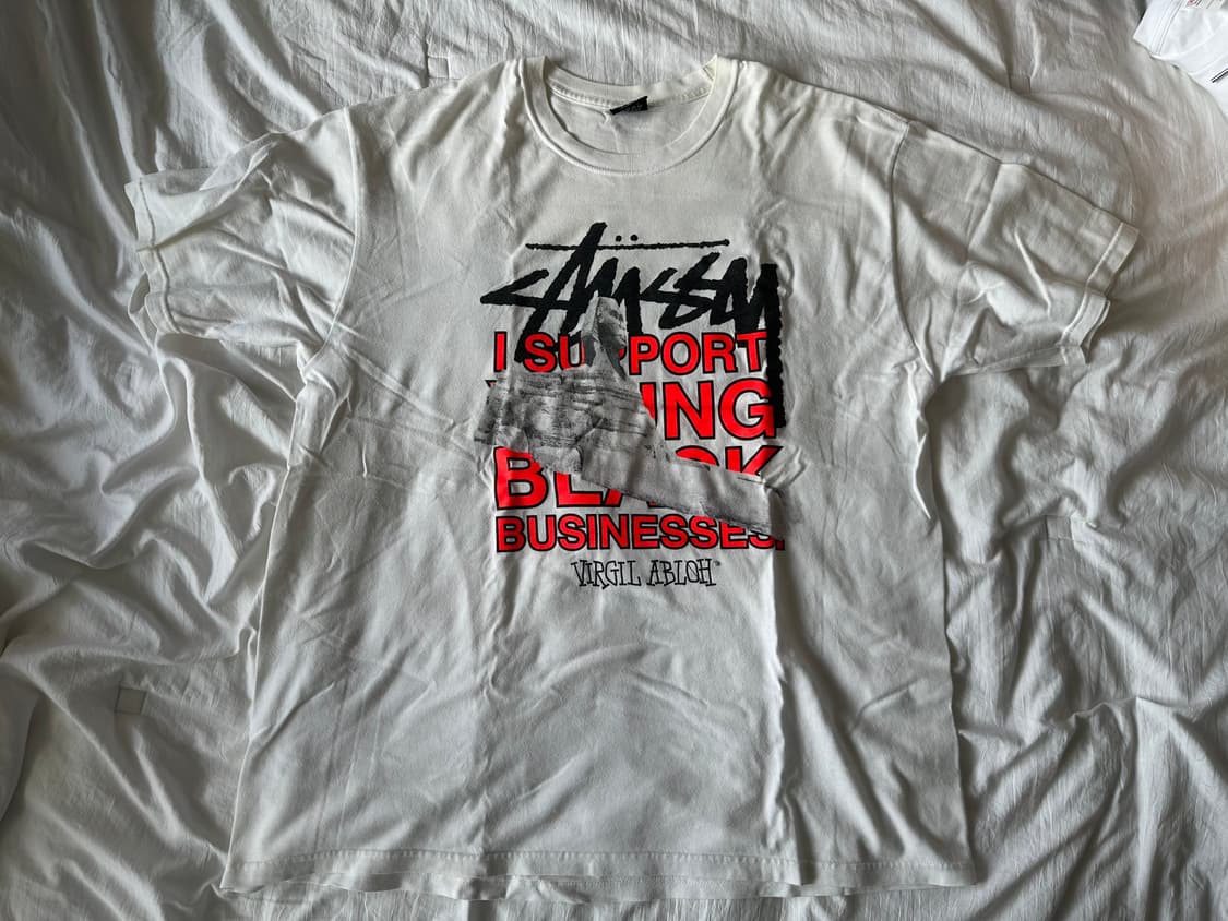 Stussy X Off-white 40 WT t-shirt XL 상품이미지1