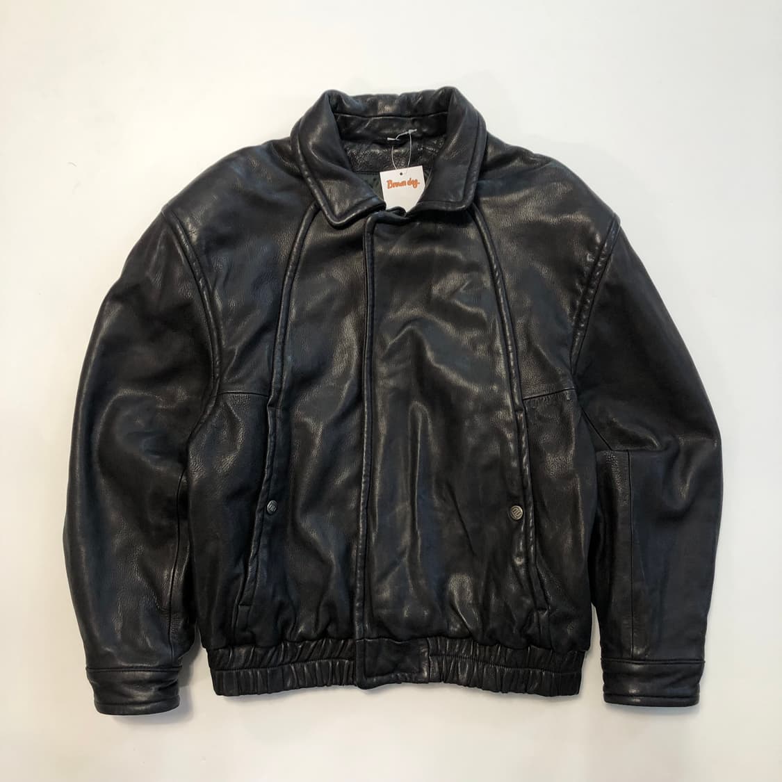 빈티지 봄버 레더자켓  상품이미지1