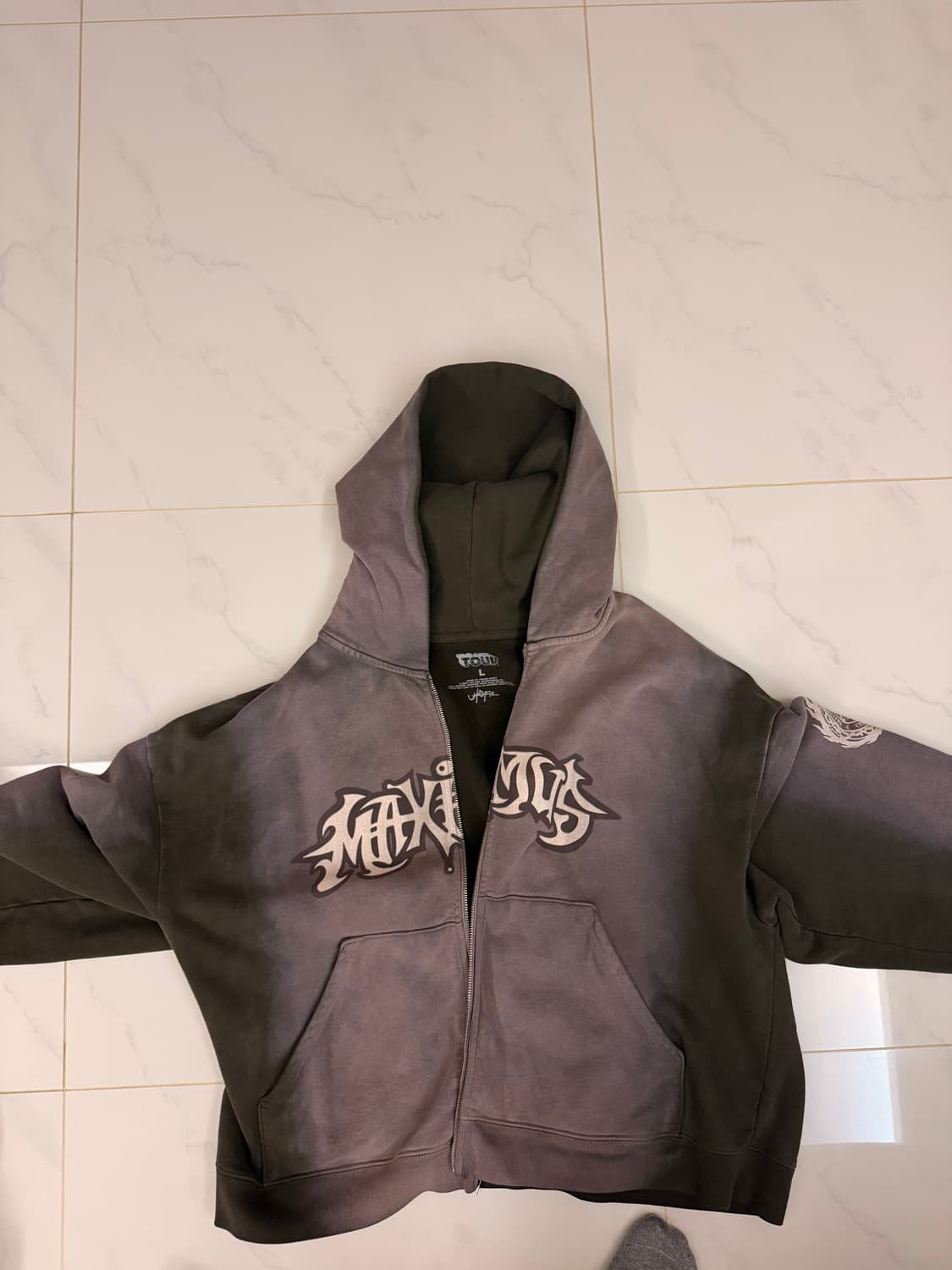 트래비스 스캇 내한 MD 후드집업 상품이미지1