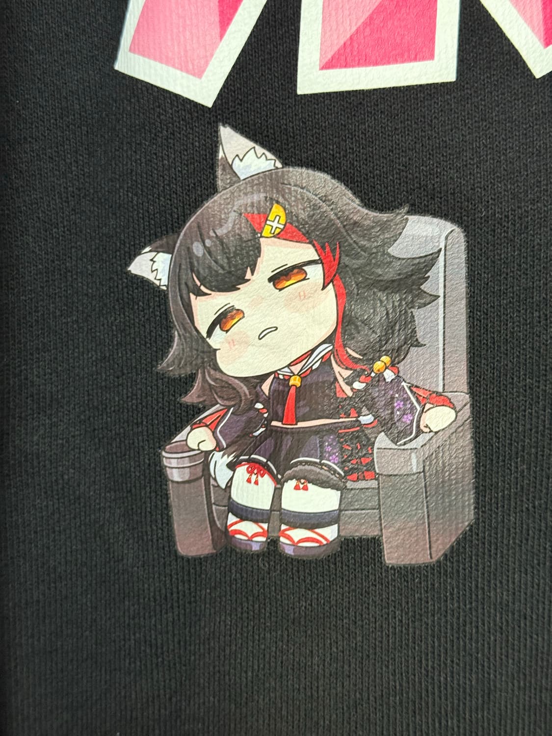 홀로라이브 호로구라 후드티 XL / 미사용 상품이미지9