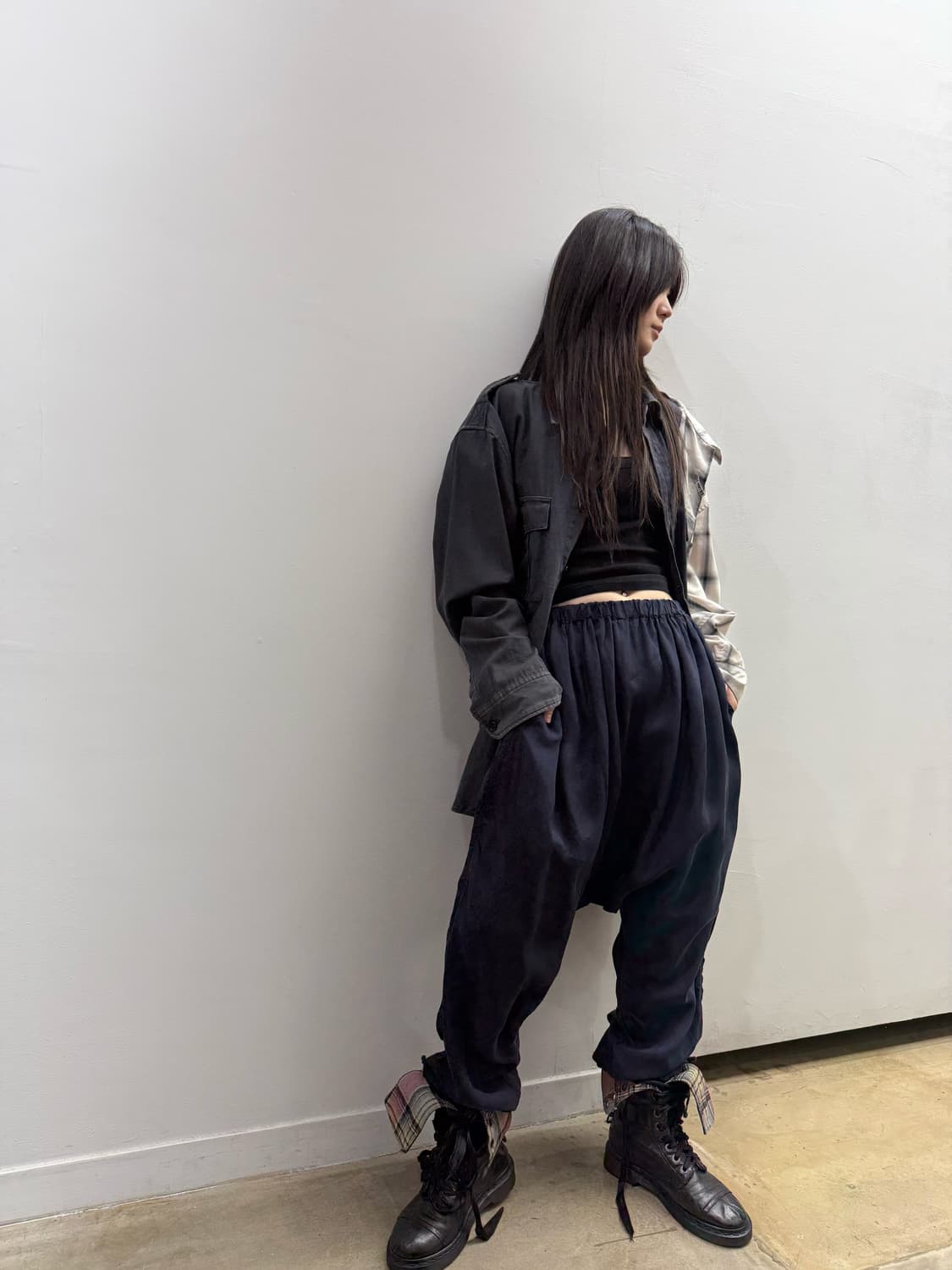 꼼데가르송 트리콧 사루엘 팬츠 상품이미지2