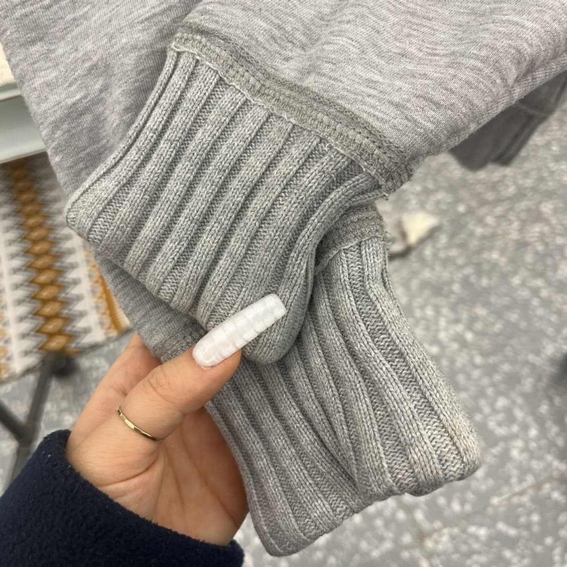 타미힐피거 빈티지 캐주얼 슬림핏 양털 후드집업 M C10680 상품이미지7